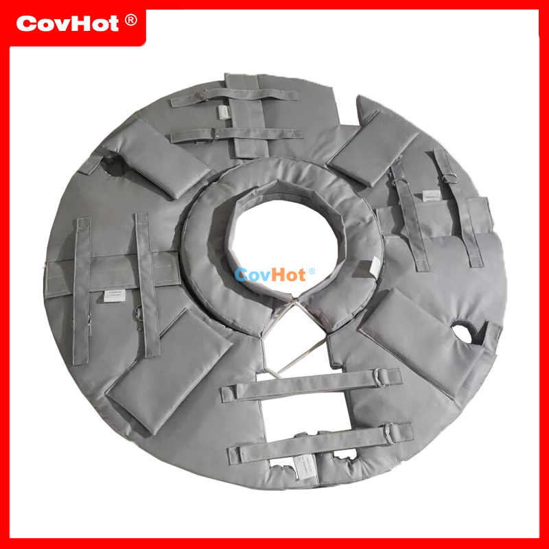 輪胎廠硫化機柔性可拆卸保溫套，防火，節能，提高經濟效益