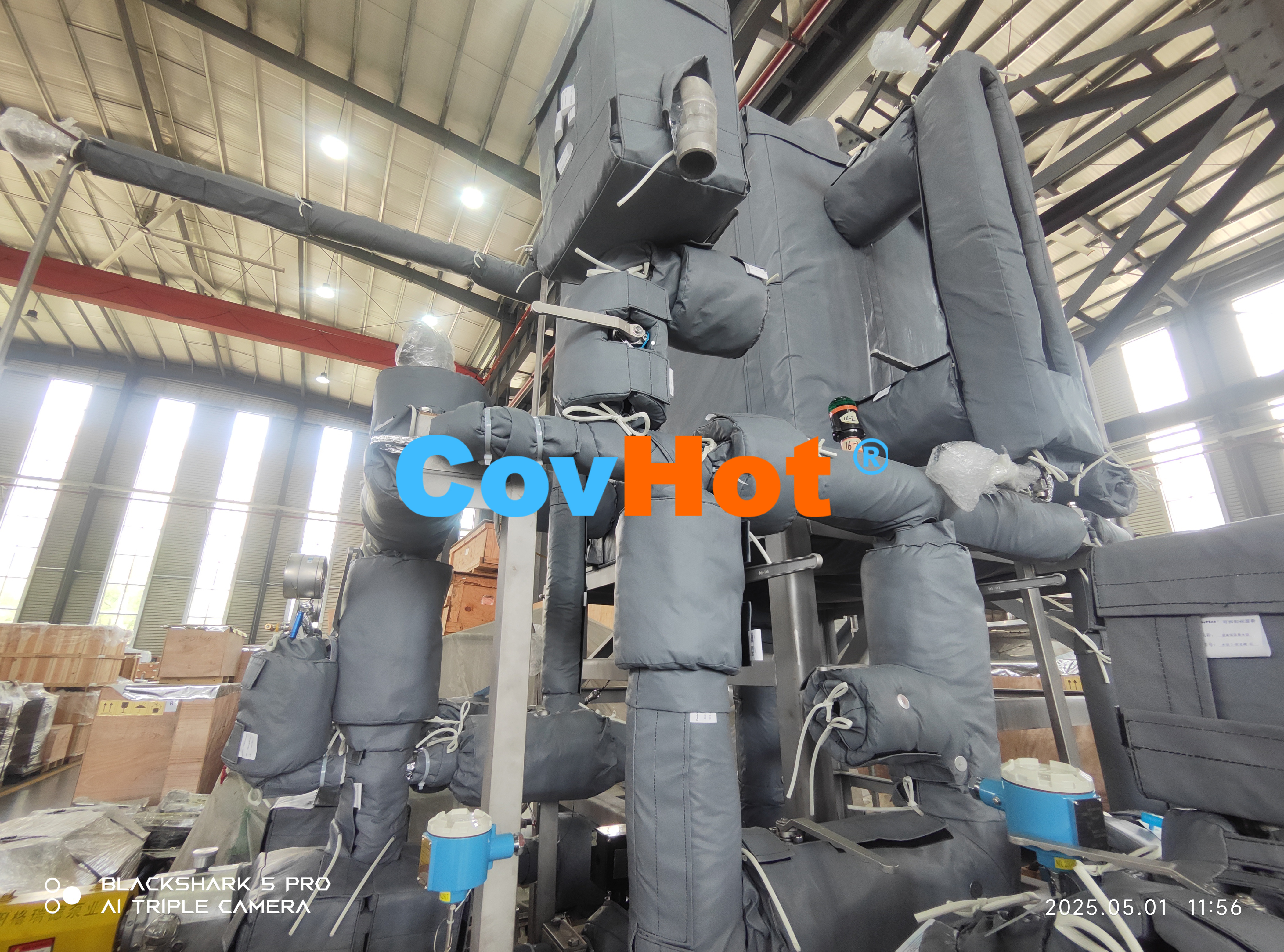 可拆卸保溫套在工業生產中的應用與性能分析